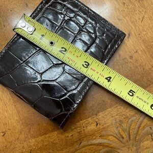 American Alligator Wallet-Brown